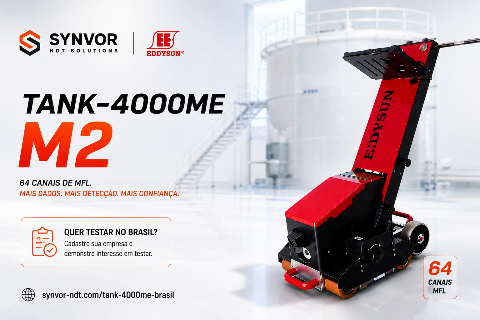 Equipamento de END TANK-4000ME M2
