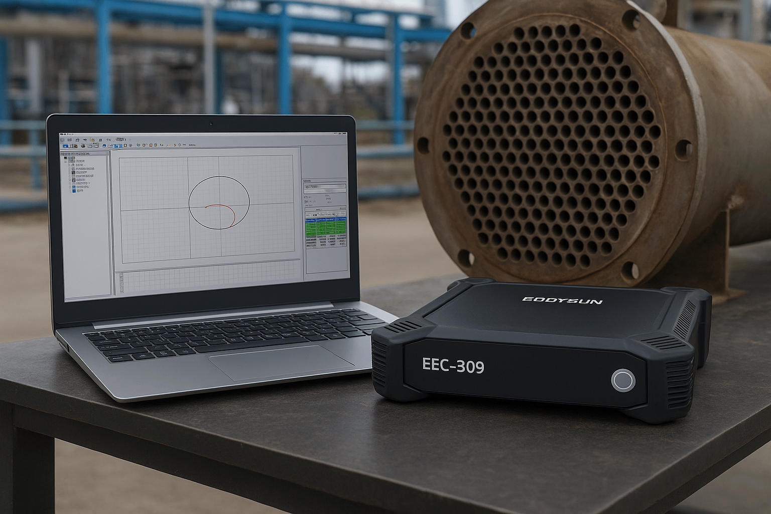 Equipamento de END EEC-309 Eddy Current