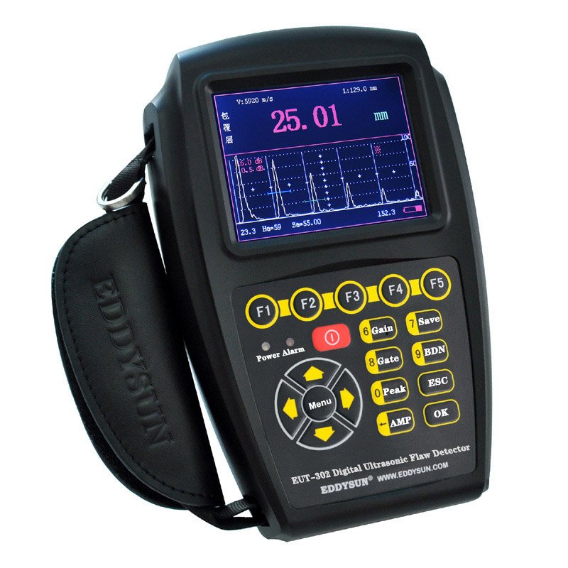 Equipamento de END EUT-302 — Digital Ultrasonic Flaw Detector